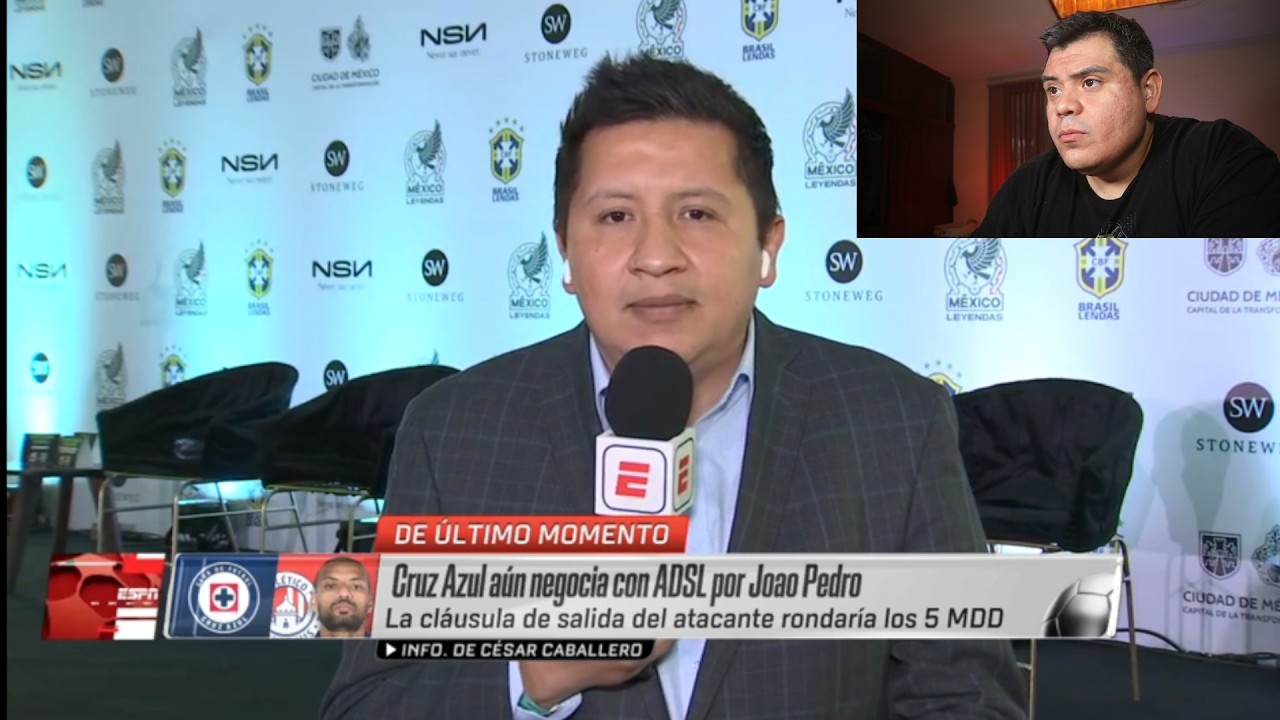 🚨✅️ACUERDO TOTAL entre CRUZ AZUL y JOAO PEDRÓ revela Cesar Caballero. San Luis ya negocia también