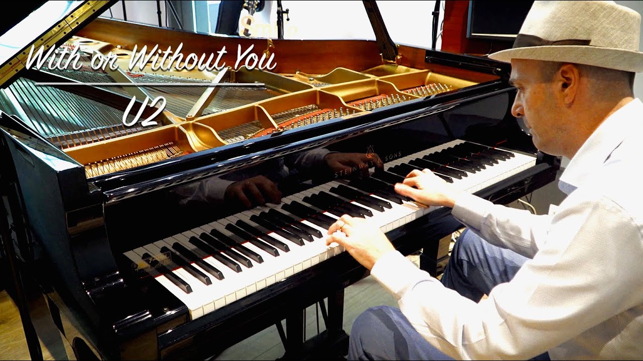 U2 - With Or Without You (4K/HQ piano cover)