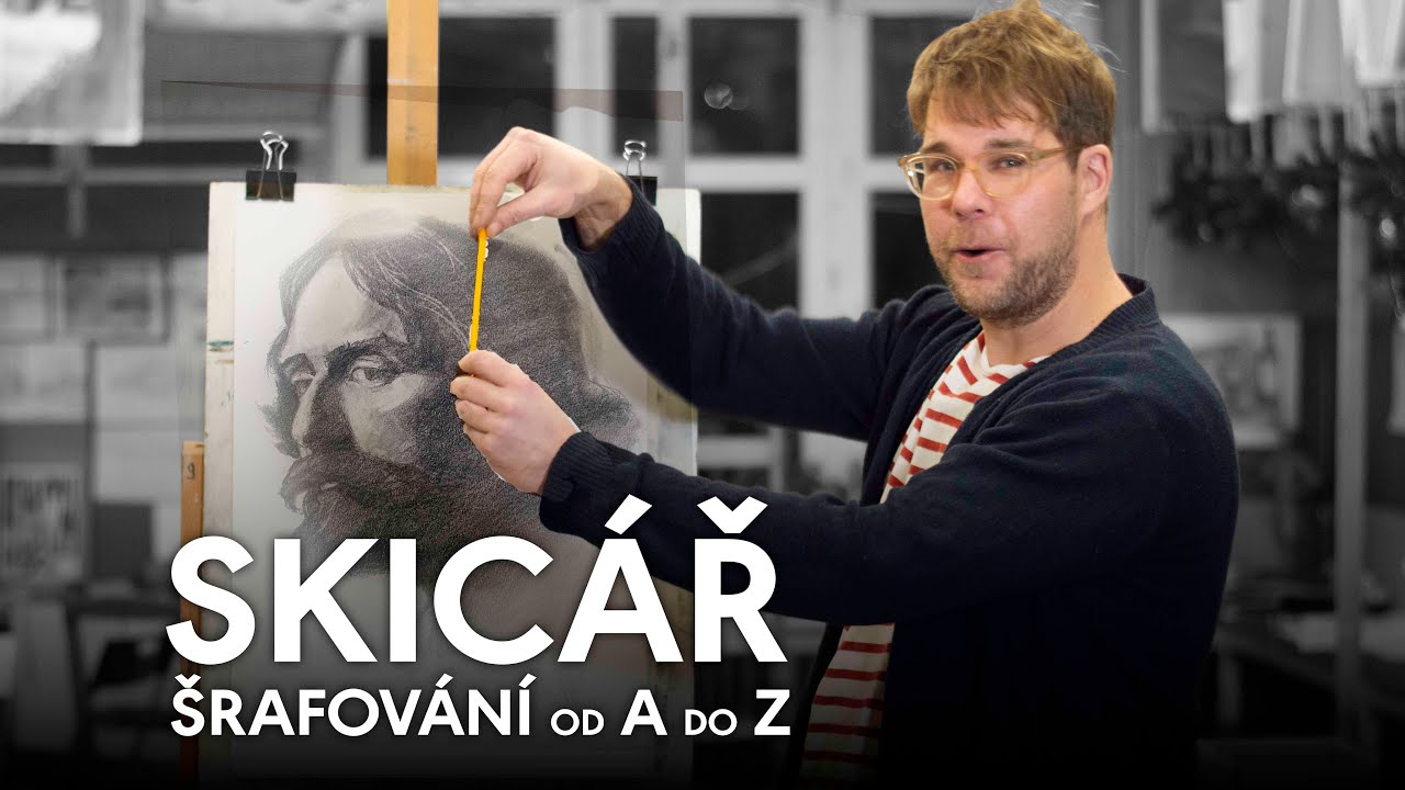 SKIC&Aacute;Ř - Z&aacute;klady kresby 03 - Jak &scaron;rafovat tužkou cokoli a co na to potřebujete