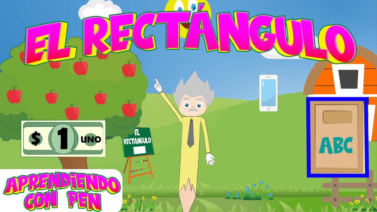 figura geométrica 👶  !!! EL RECTÄNGULO ¡¡¡ ✔
