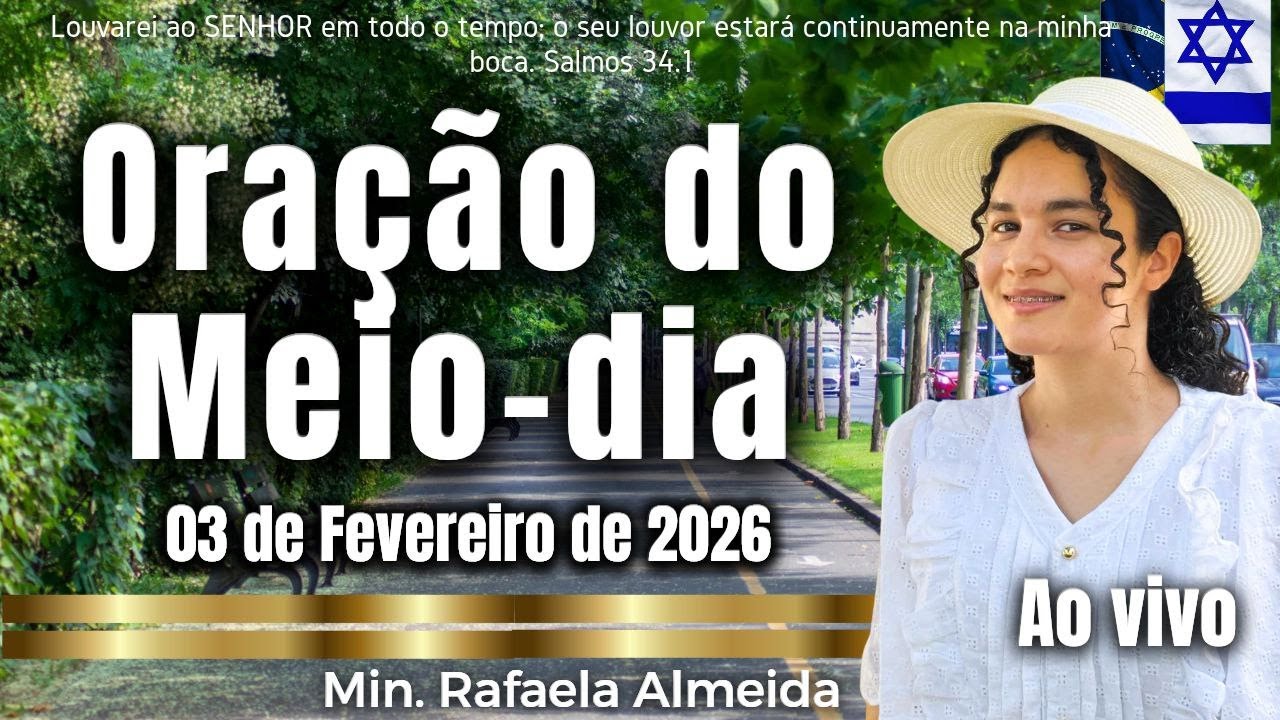 AO VIVO- NÃO ADIANTA FUGIR DO PROCESSO, DEUS TE CERCA E A VONTADE DELE SE CUMPRIRÁ - Rafaela Almeida