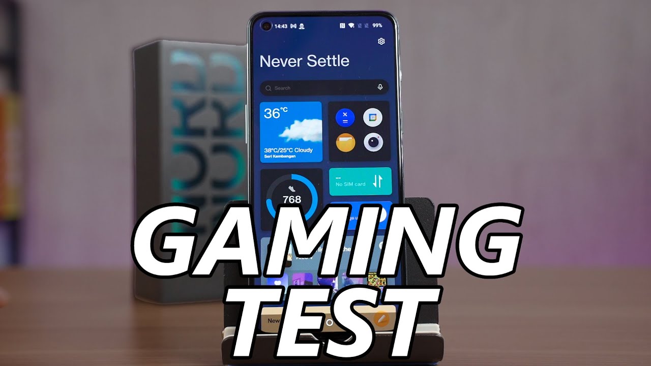 Gaming test - OnePlus Nord 2T 5G with Dimensity 1300!
