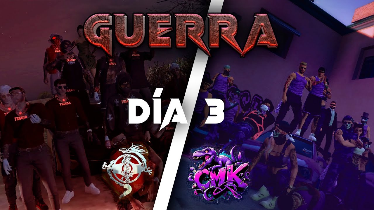 CMK VS TRIADA - GUERRA DIA 3 - DOVUXLIFE