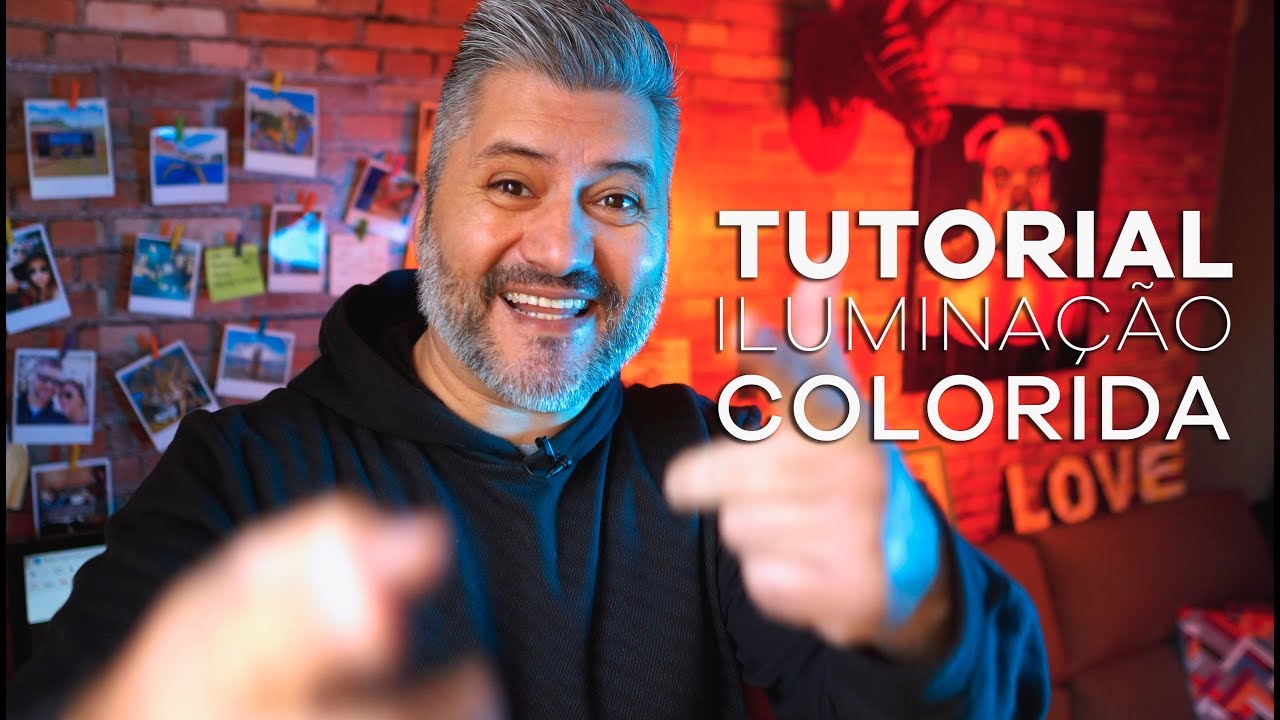 TUTORIAL ILUMINAÇÃO COLORIDA PARA VÍDEO