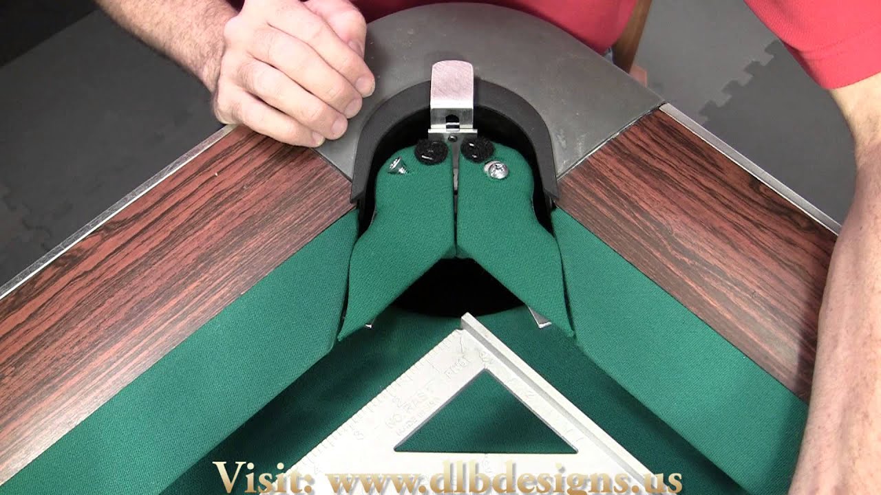 How to Install Carom Pocket Inserts