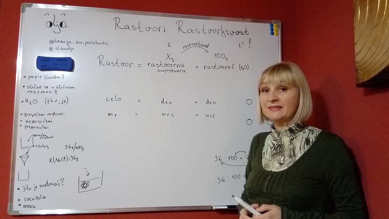 Rastvori.Rastvorljivost