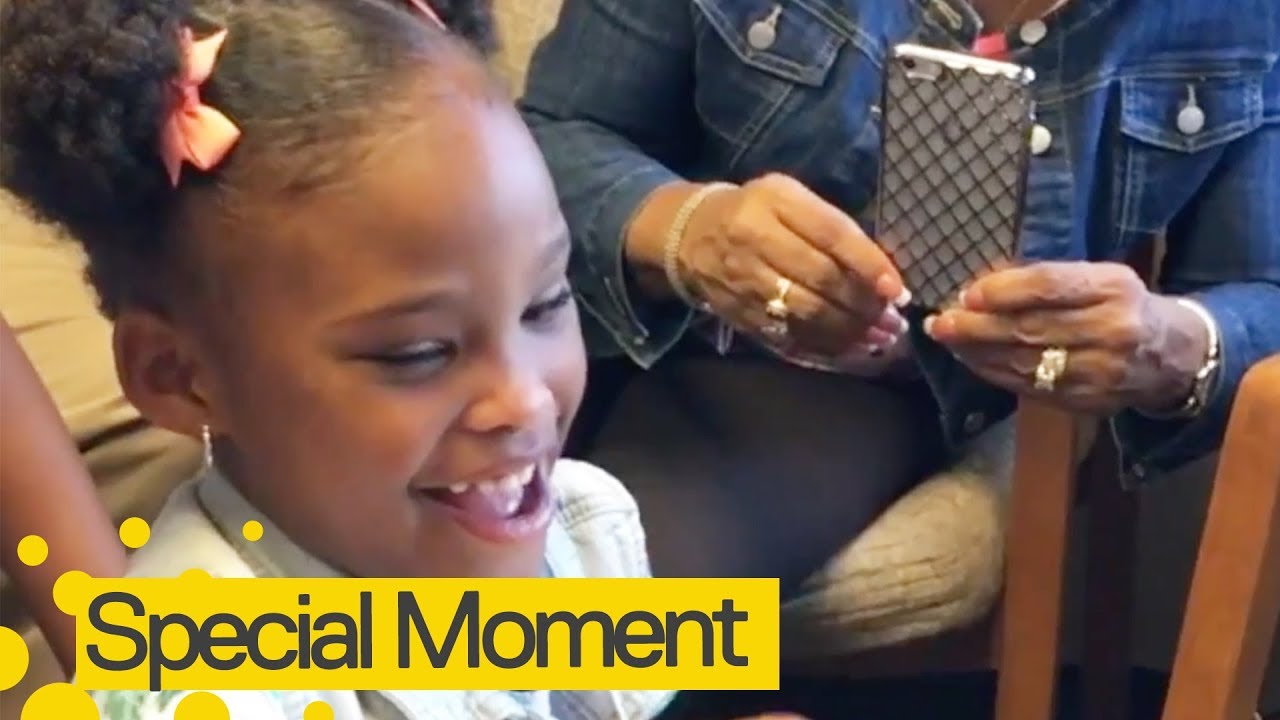 Girl Hears for the First Time With Cochlear Implant