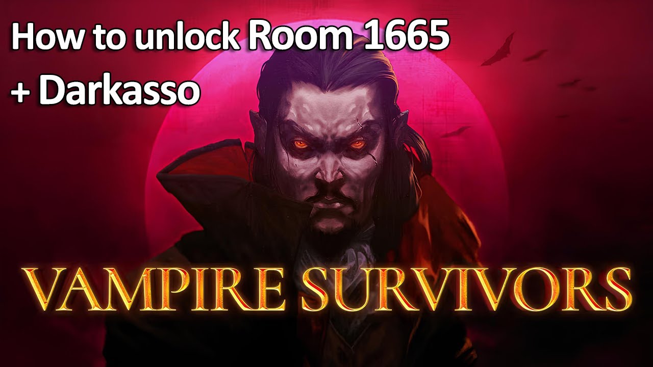 How to unlock Room 1665 & Darkasso 🧛🧛 | Vampire Survivors