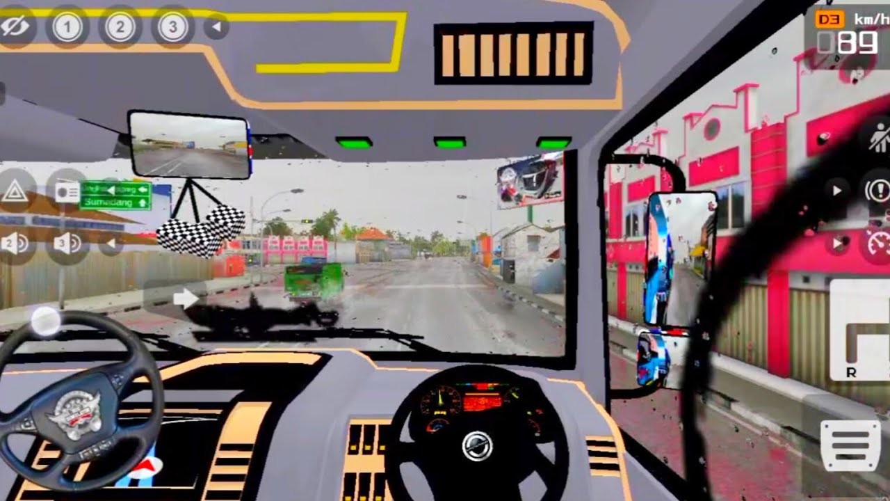 1/4 view Bua Simulator Indonesia Game 😱#offroadmap 