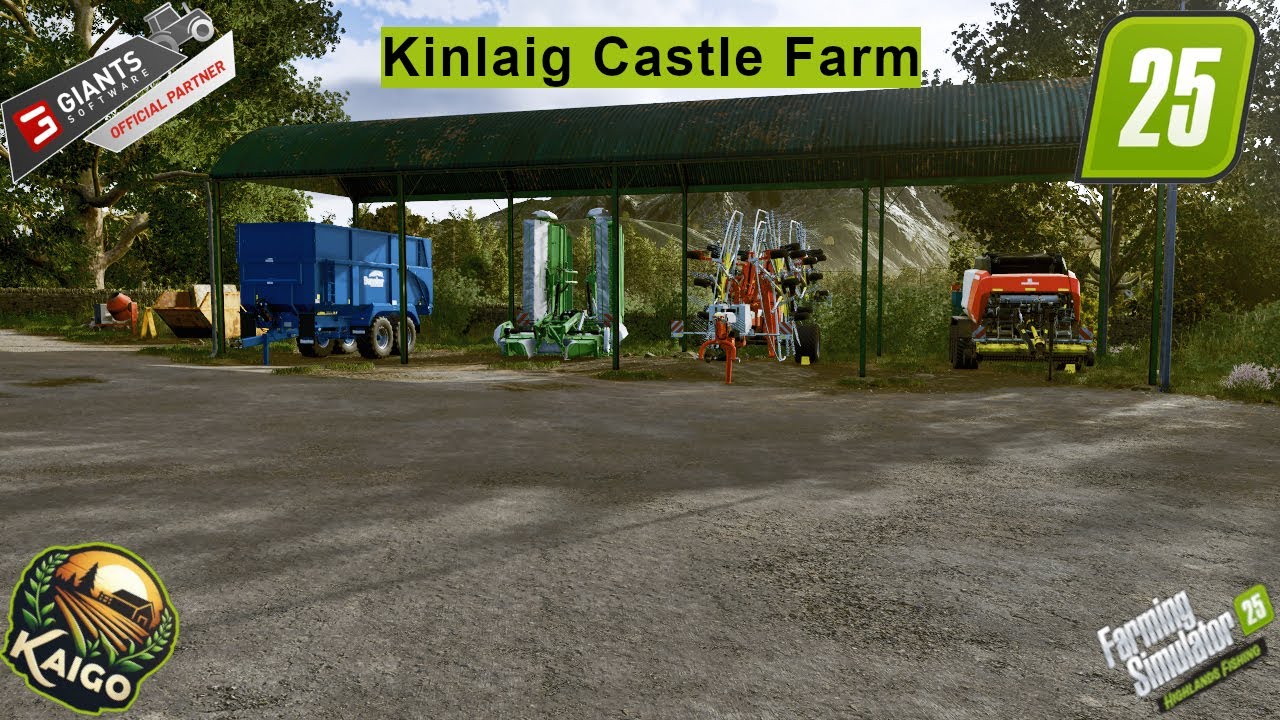 LS25 Kinlaig Castle Farm #002 Neue Geräte für den Hof