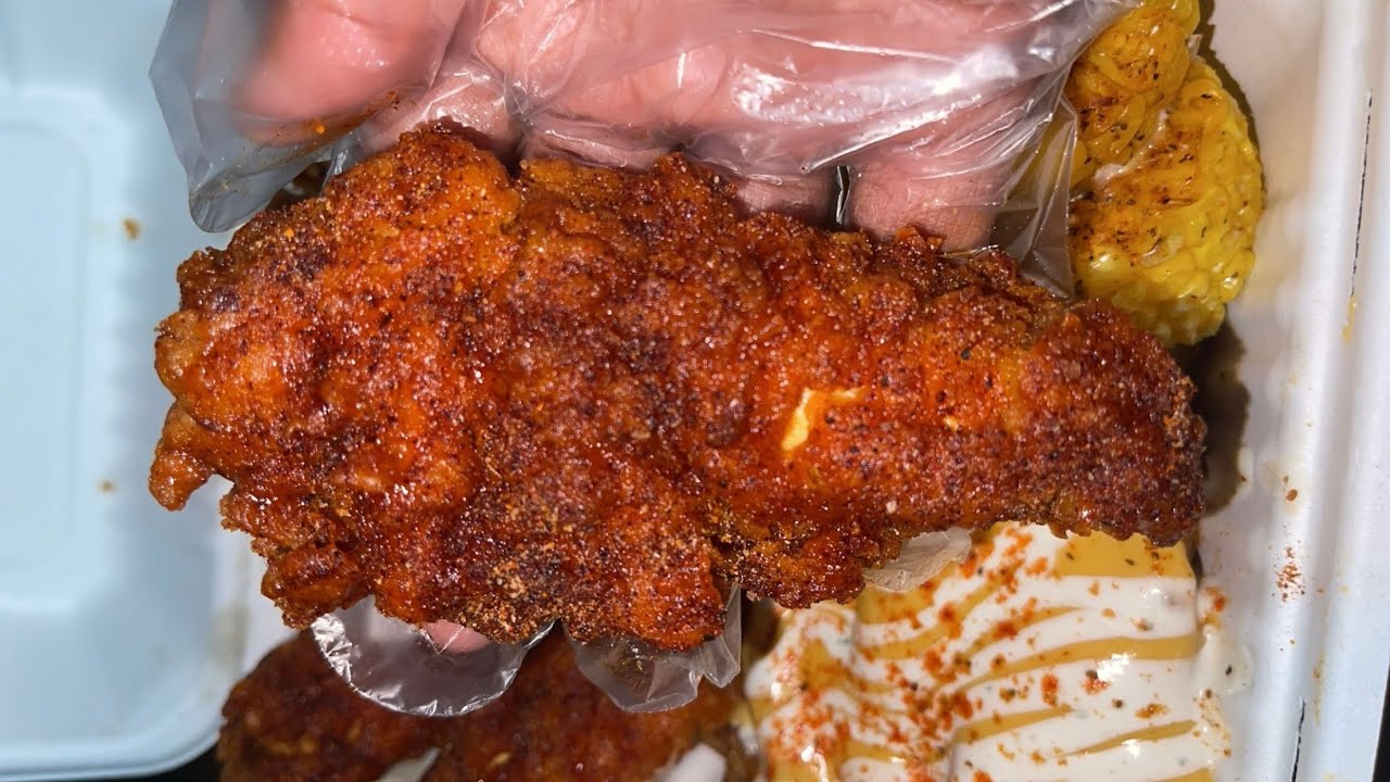 Wingstop at home | Hot honey Rub Tenders | Cajun corn | voodoo fries | Homemade ranch