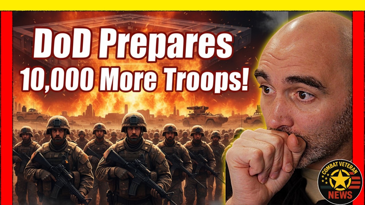 DoD Prepares 10k MORE Troops! Trump SMOKES Power Stations!