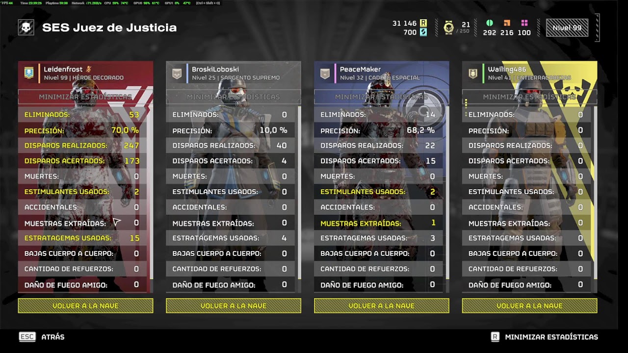 Democratizando! + Helldivers 2 + Cyberstan + drops! + pvp + tecito + feliz jueves