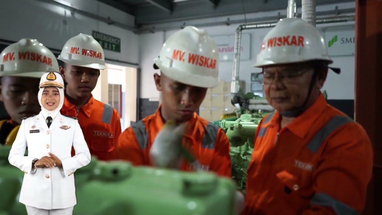 Overhaul Pengukuran Ring Piston Main Engine HTEs | Teknika Kapal Niaga SMK Wisudha Karya Kudus