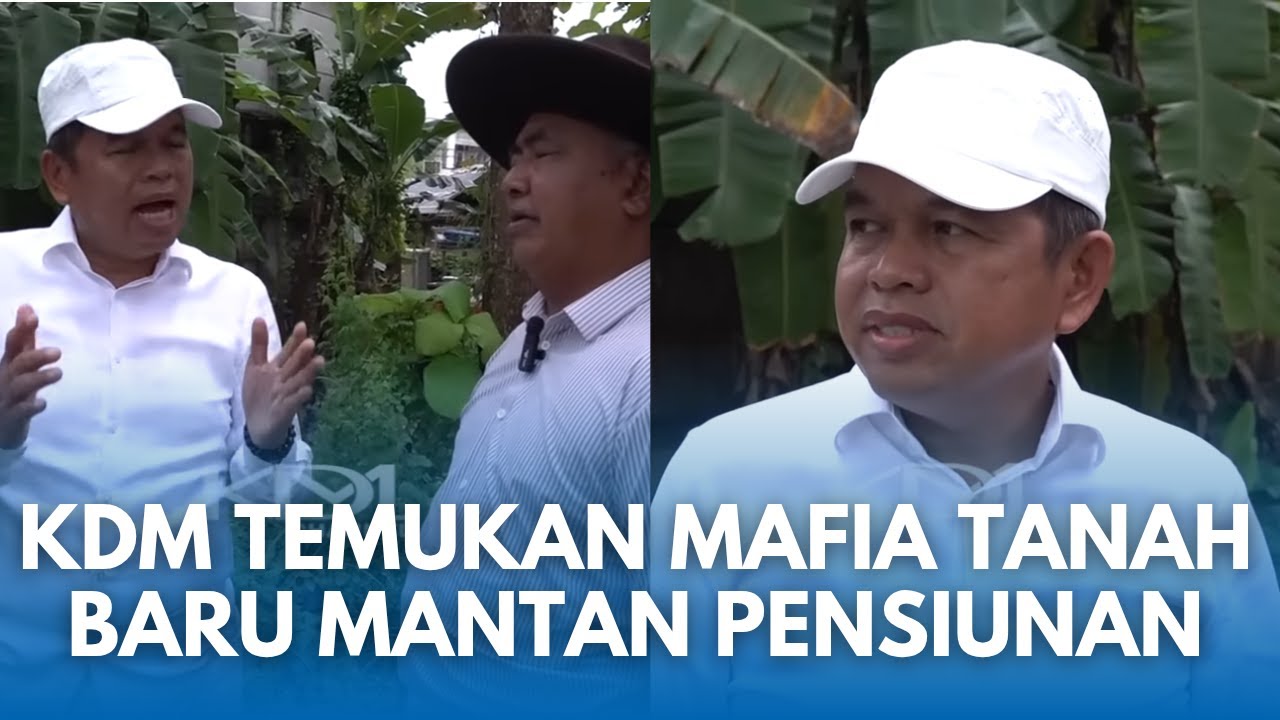 KDM NGAMUK BANYAK MAFIA TANAH! Terkuak Ada Bangunan 2 lantai Di Atas Tanah PJT Milik Haji Pensiunan