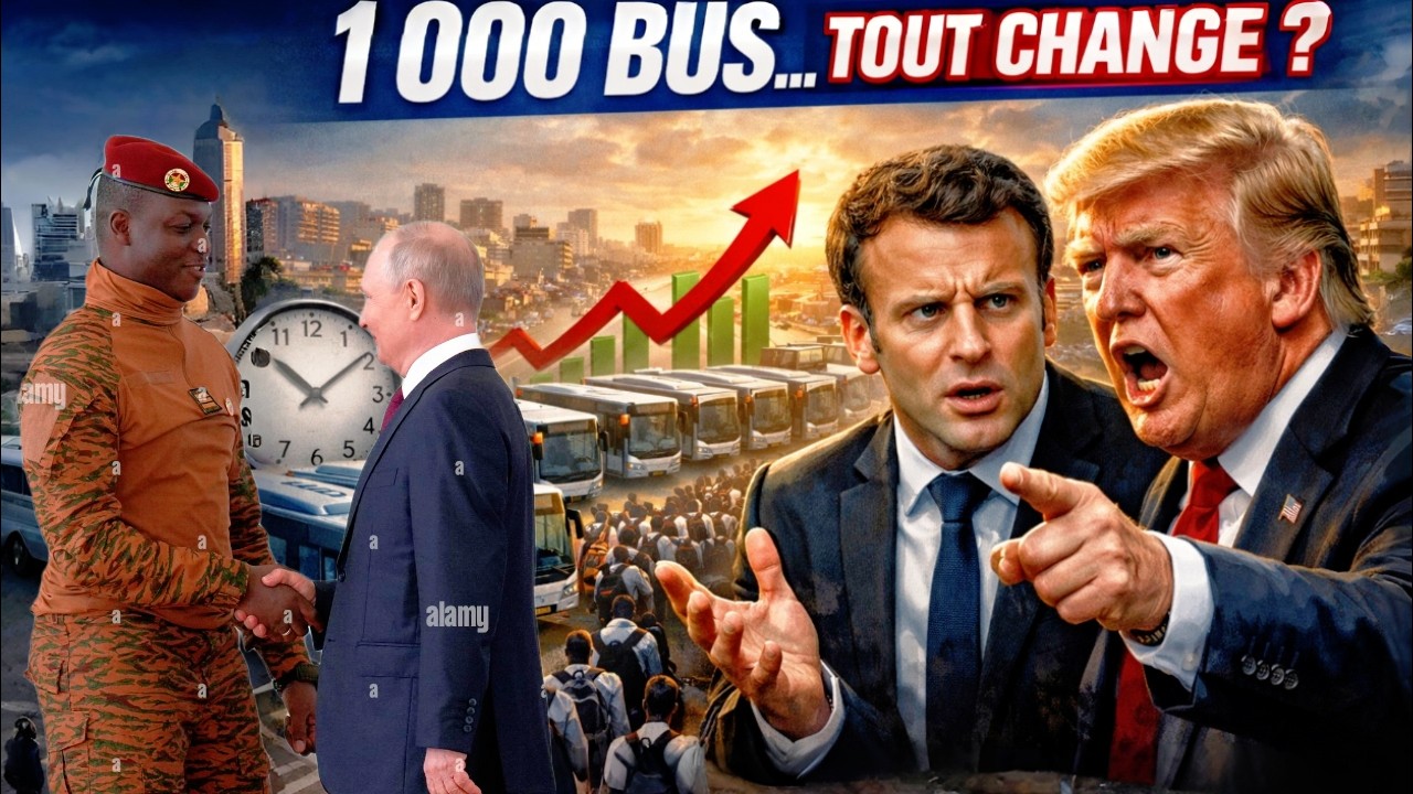 Ibrahim Traoré : 1 000 bus pour tout changer ? La révolution invisible qui bouleverse la ville