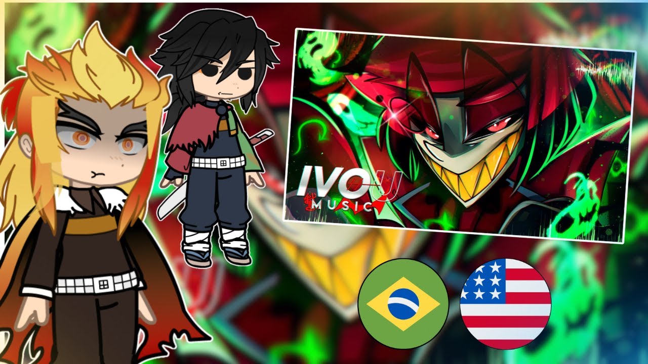 😈🔥Hashiras | React a | Contrato Feito | Alastor (Hazbin Hotel) - Ivou😈🔥