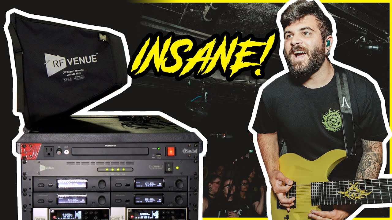 MY INSANE LIVE GUITAR & IEM RIG 2023