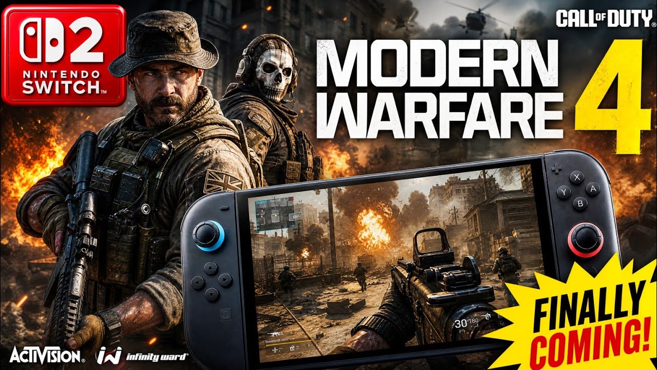 Call of Duty&reg;: Modern Warfare&reg; 4 наконец-то выходит на Switch 2 &mdash; вот всё, что известно наверняка
