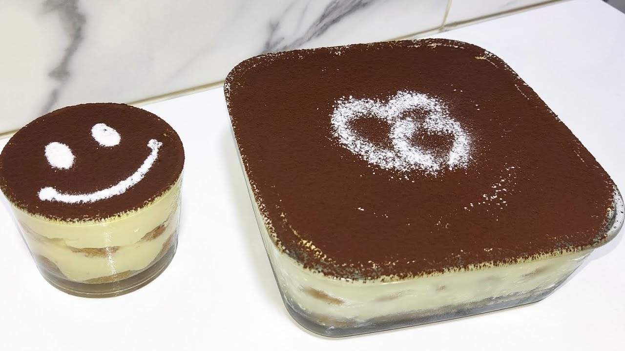 تيراميسو بكريمة متماسكة وبدون بيض، كيذوب في الفم بمكونات اقتصادية tiramisu