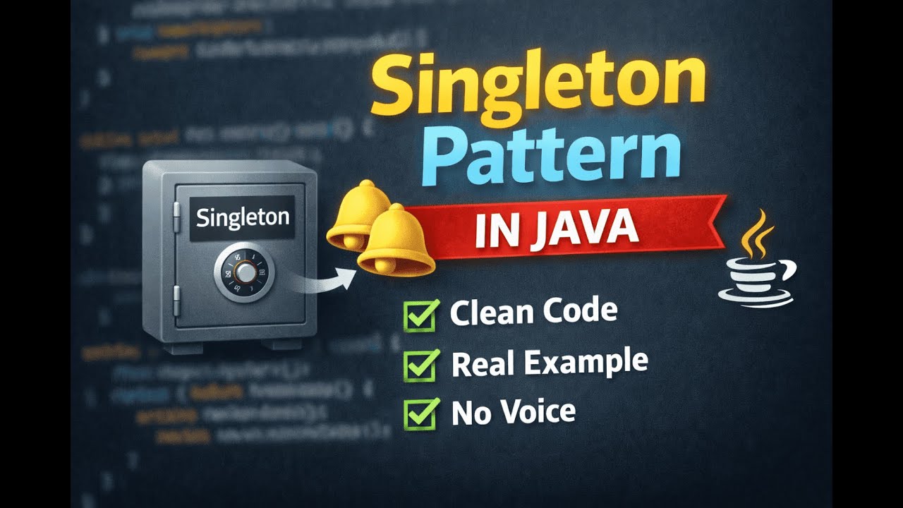 Java Singleton Pattern | Holder Idiom & Clean & Practical Example