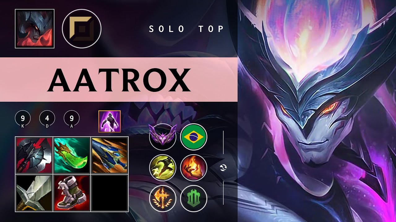 Aatrox Top vs Darius - BR Master Patch 26.02