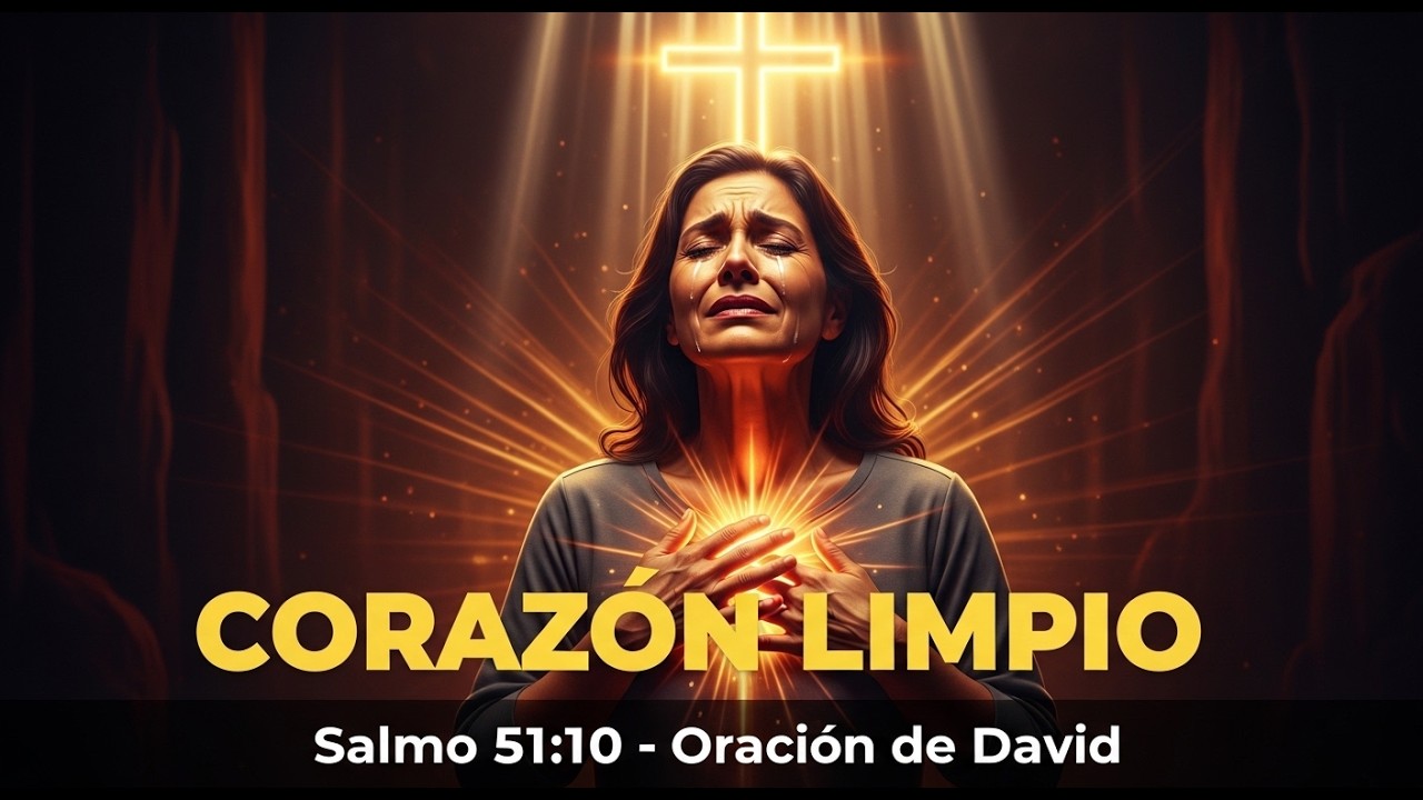 Salmo 51:10 en Acción: Cómo Limpiar Tu Corazón Herido | Oração de David