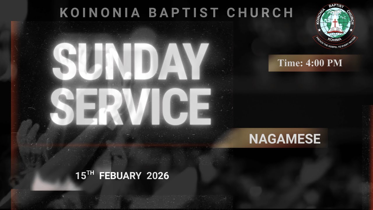 Sunday Nagamese Service|15/02/2026|