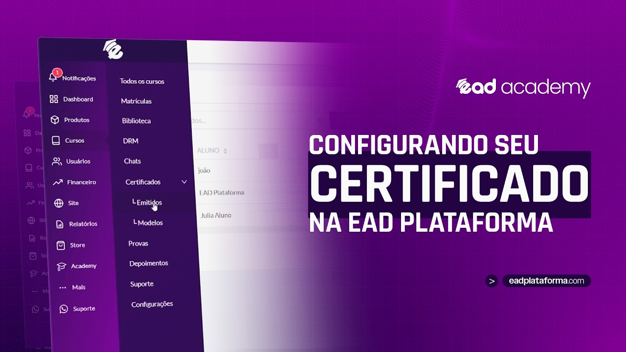 Configurando seu certificado