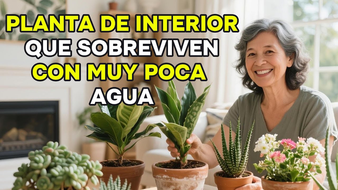 10 Plantas de Interior que Casi No Necesitan Agua 🌿 Resistentes y F&aacute;ciles de Cuidar