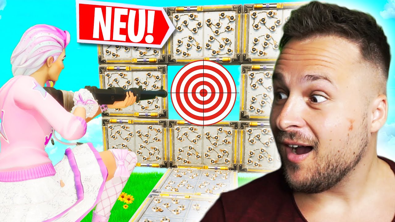 1 VS 1 TRICKSHOT DEATHRUN Duell in FORTNITE gegen @schmockyyyDE