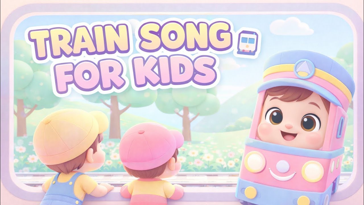 Train Song for Kids 🚆 | Fun Choo Choo Song