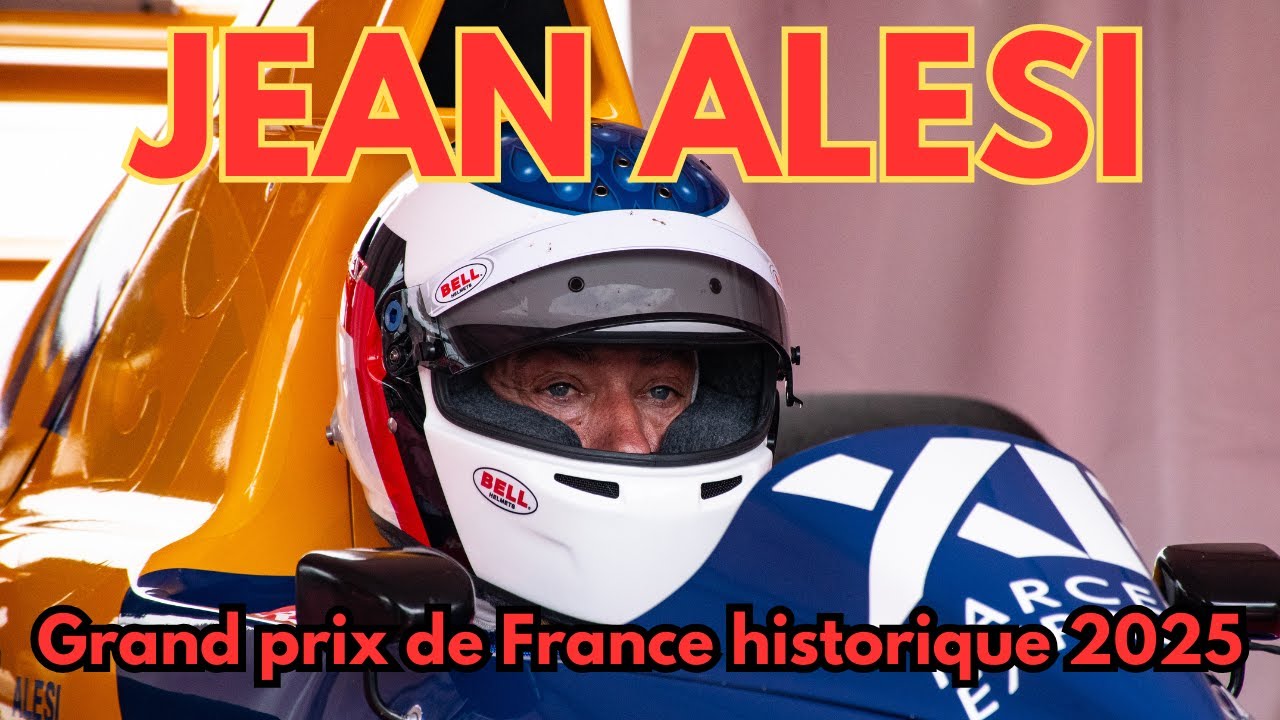 JEAN ALESI - GRAND PRIX DE FRANCE HISTORIQUE 2025