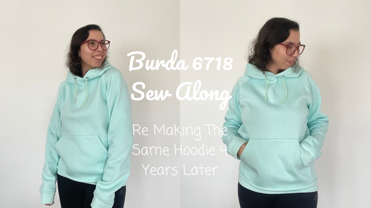 Same Hoodie, 4 Years Later // Burda 6718 Sew-Along