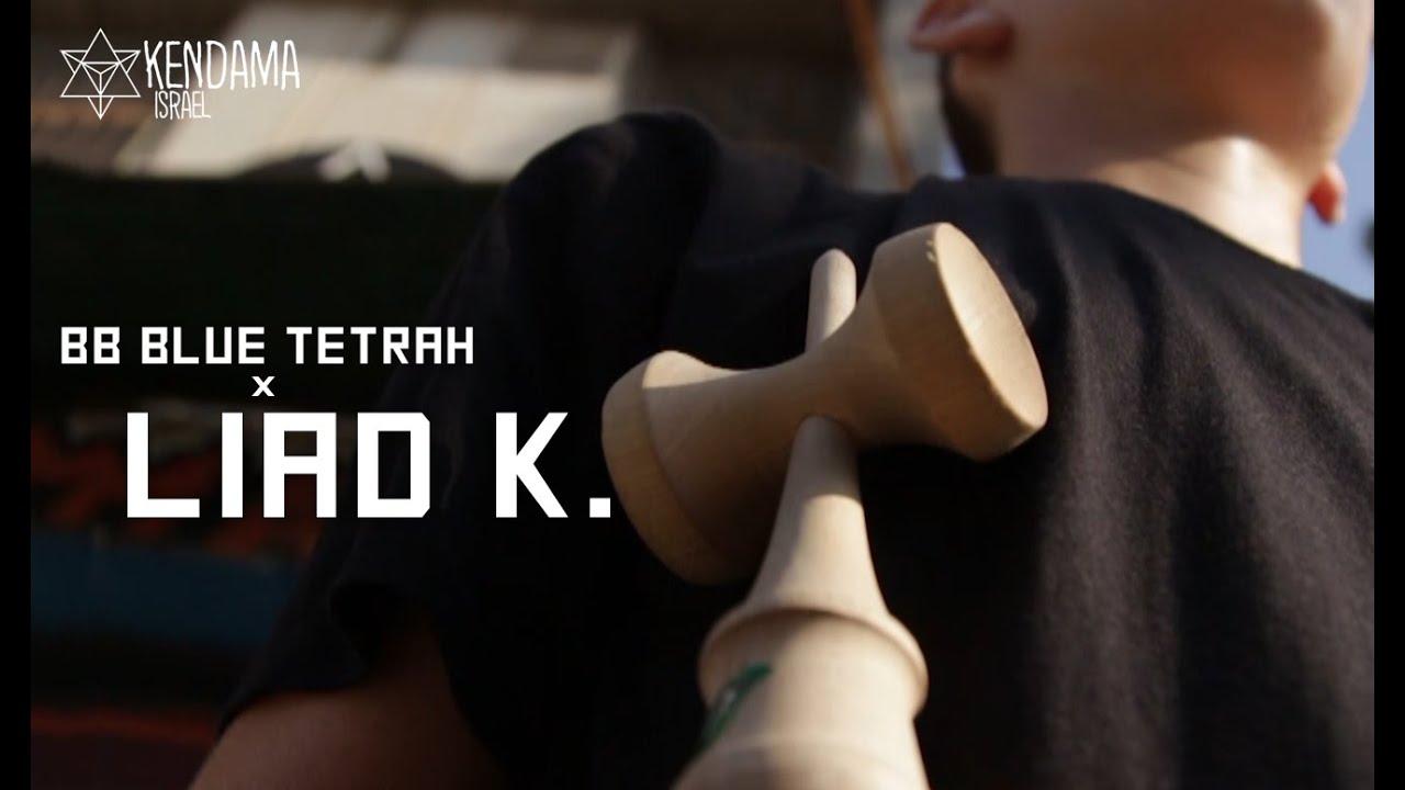 SLAY LIAD X BB BLUE TETRAH //  KENDAMA ISRAEL
