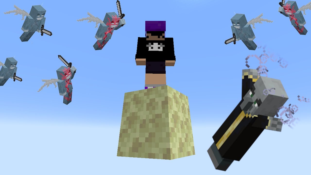 minecraft num bloco só, o bixo mais CHATO do jogo