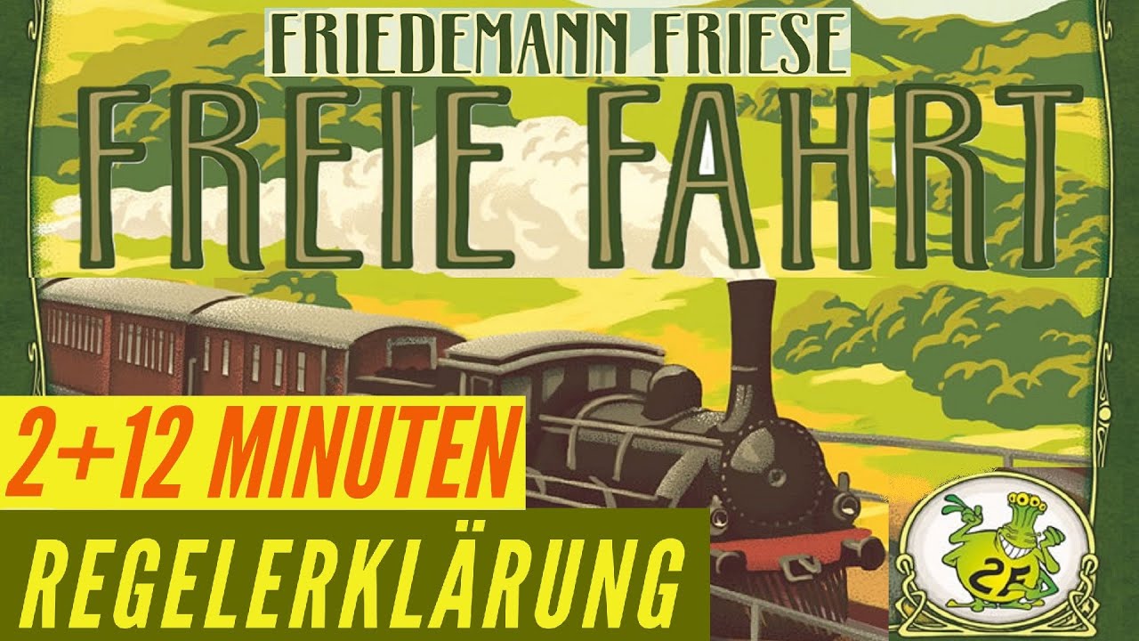 Freie Fahrt Regeln Anleitung - Brettspiel 2F Spiele Friedemann Friese