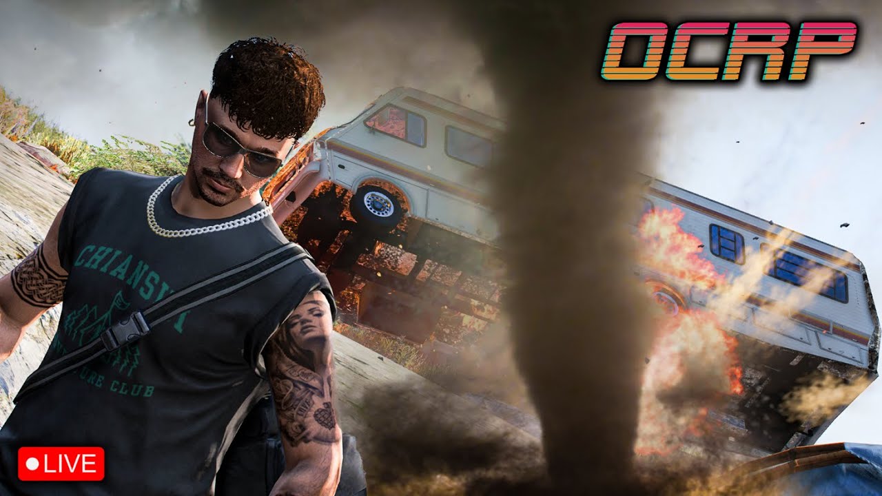 Tornado Chasing In GTA RP! | OCRP