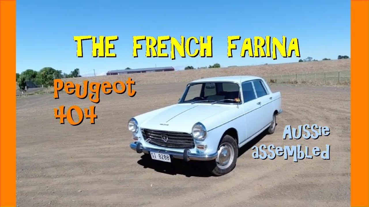The French Farina - Peugeot 404 (Aussie Assembled) PLAYBACK FIXED