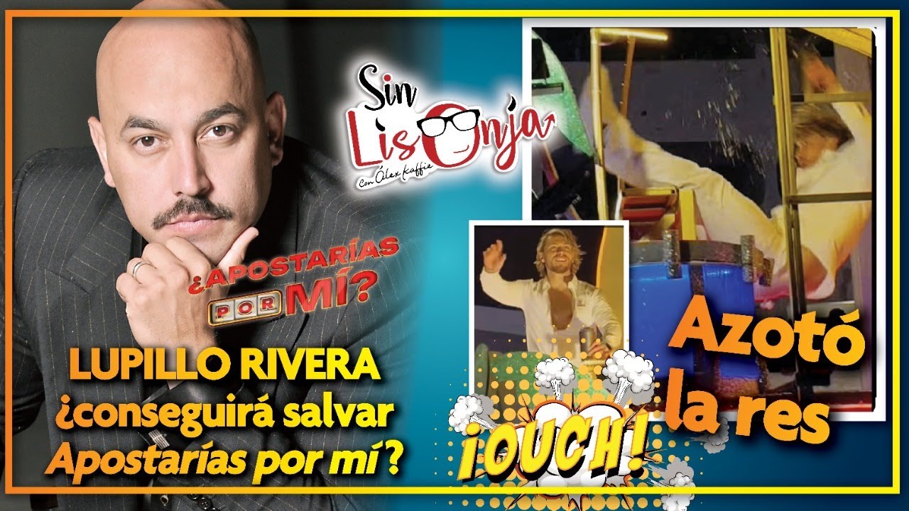 ALDO DE NIGRIS ¡dio el zapotazo! Y Lupillo Rivera entra al rescate