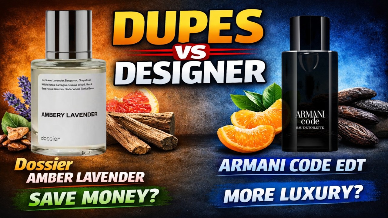 Armani Code EDT vs Dossier Ambery Lavender 2026 – Is the Dupe Actually Better?