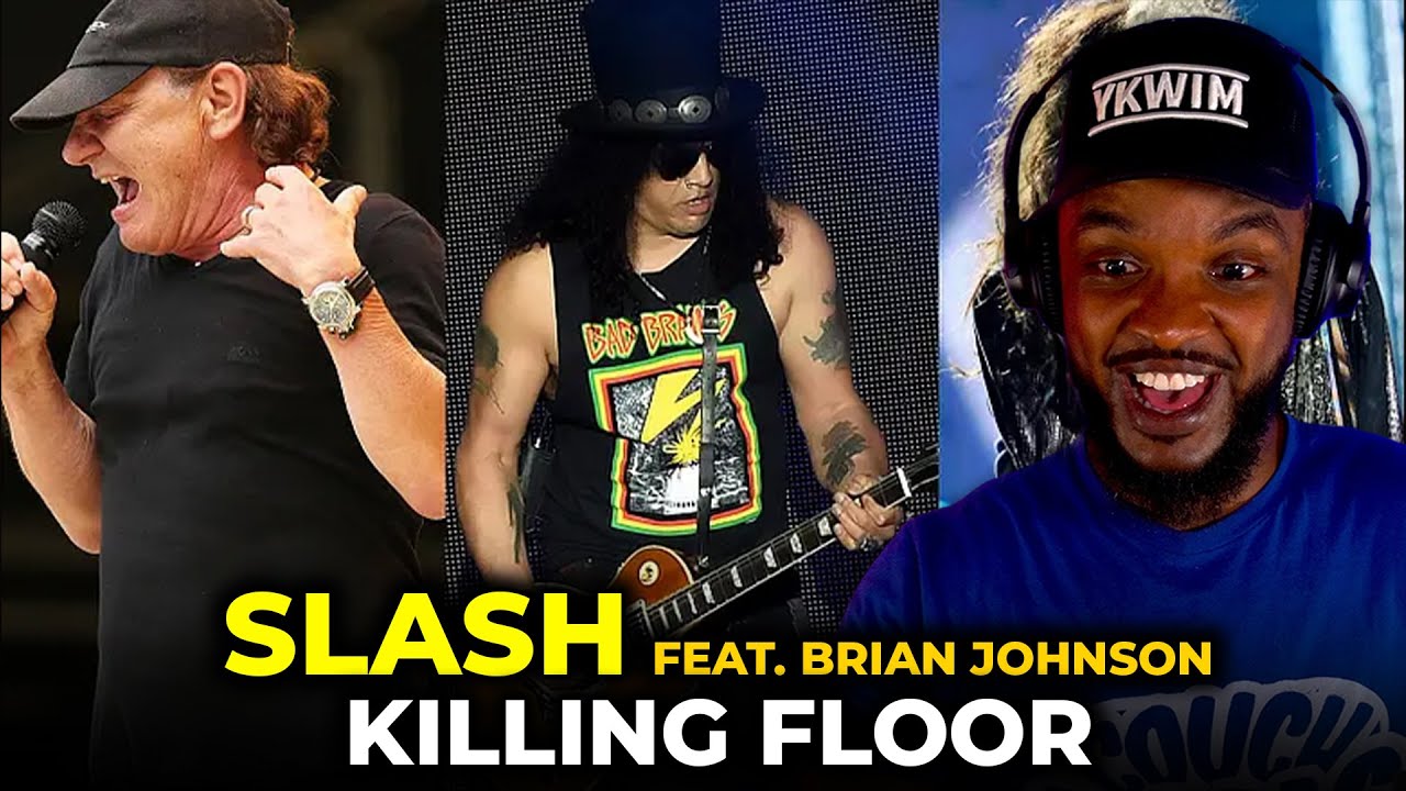 🎵 Slash ft. Brian Johnson - Killing Floor REACTION