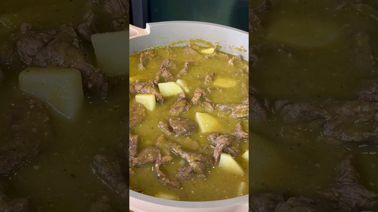 Bistec en Salsa Verde #shorts
