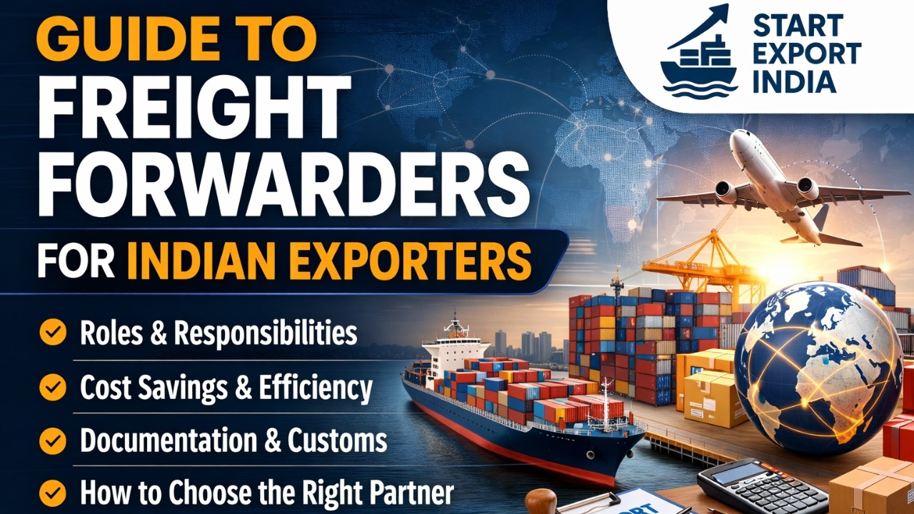 Freight Forwarders Explained for Indian Exporters | Complete Beginner&rsquo;s Guide to Export Logistics