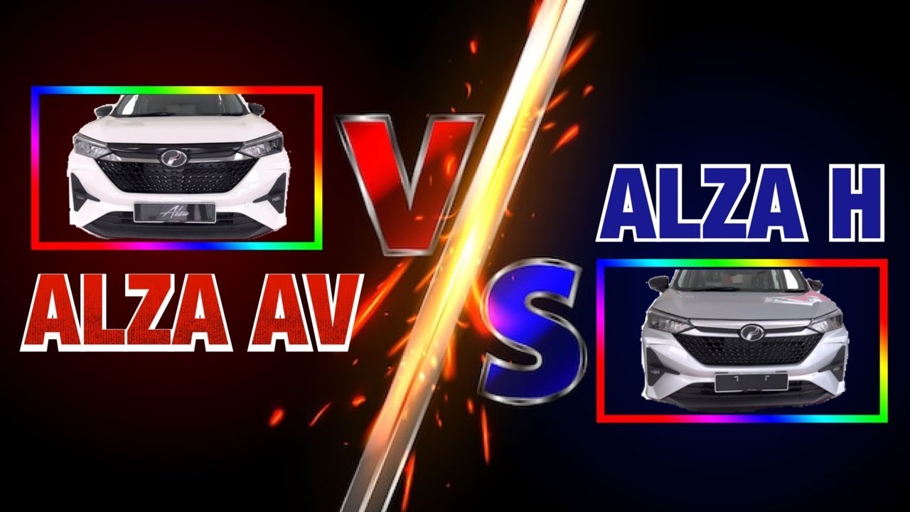 PERODUA ALZA 2022 | ALZA AV vs ALZA H : Banyak ke Perbezaan?