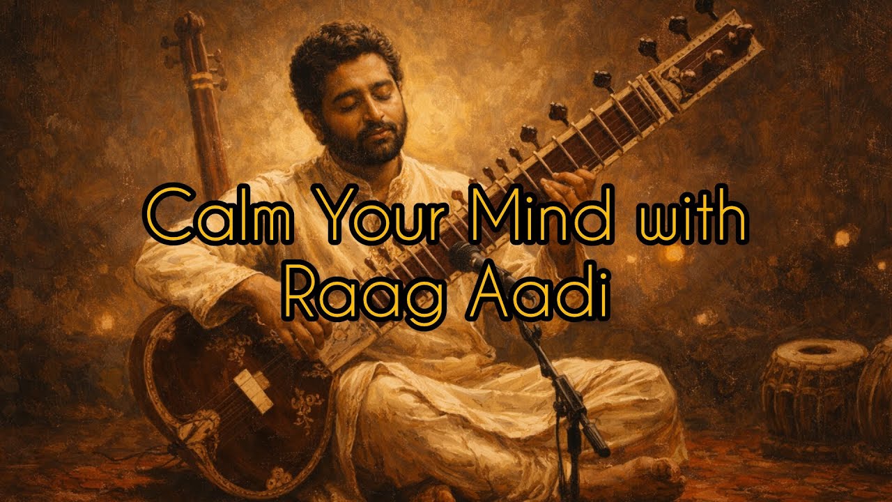 ✨ Raag Aadi | Peaceful Sitar Instrumental ✨ 