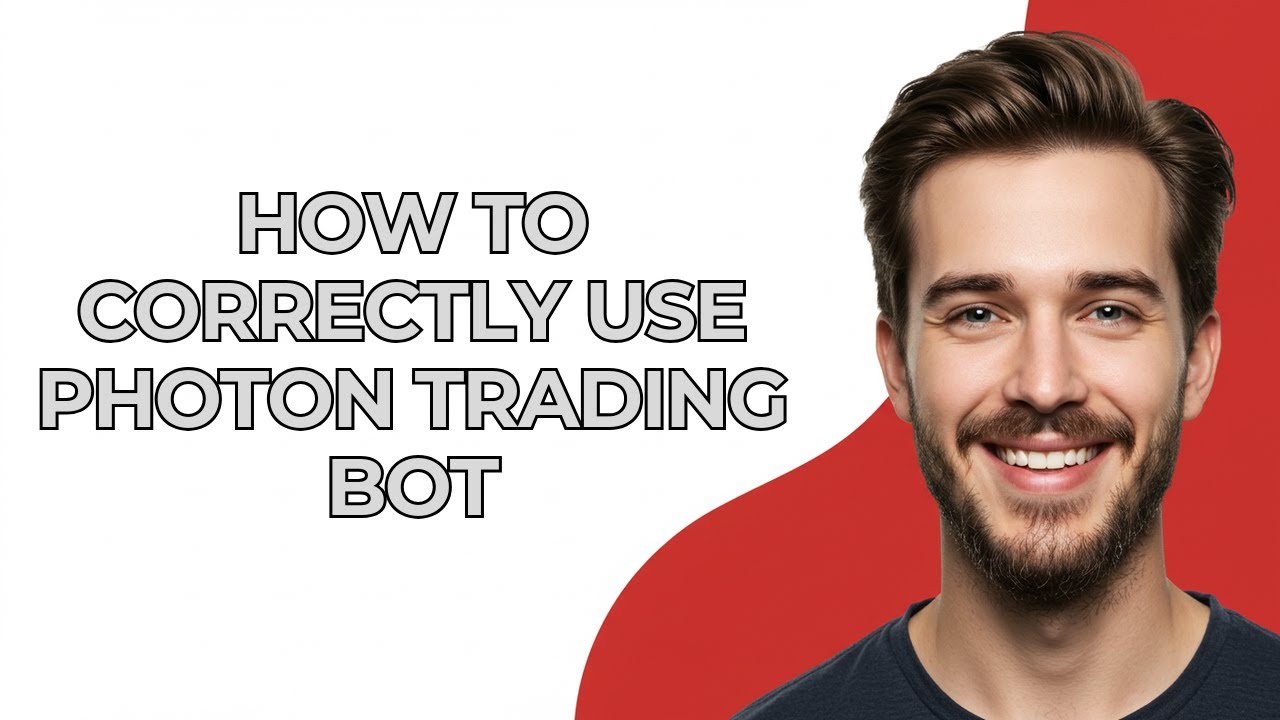 How To Correctly Use Photon Trading Bot - UPDATED!