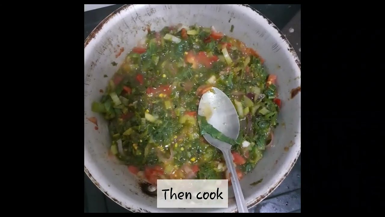 Cooking Chinese Cabbage in Zambian way