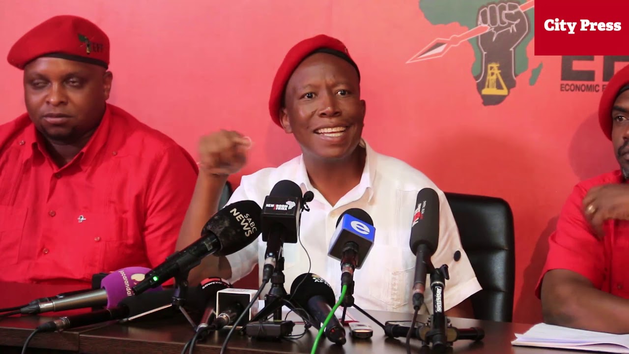 Full presser: Julius Malema post-election address