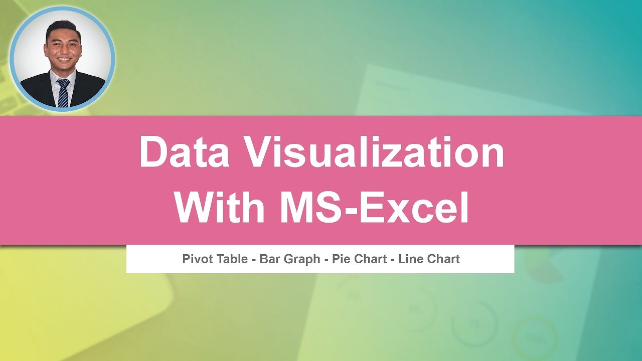 Data Visualization with MS Excel (Create Bar Chart, Pie Chart and Line Chart using Pivot Table)